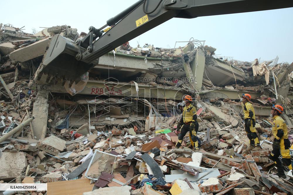 Myanmar Earthquake Aftermath