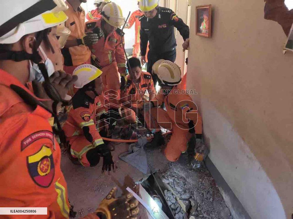 Myanmar-Bangkok Earthquake Aftermath