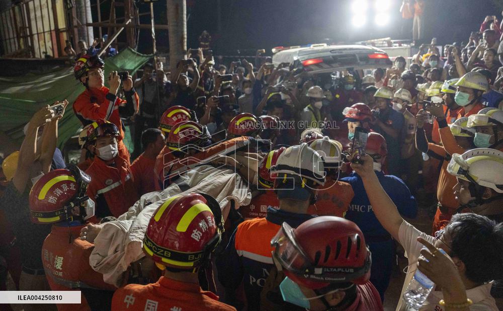 Myanmar Earthquake Aftermath