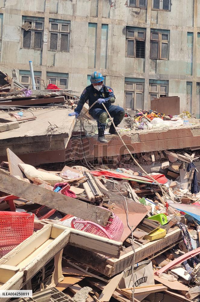Myanmar Earthquake Aftermath