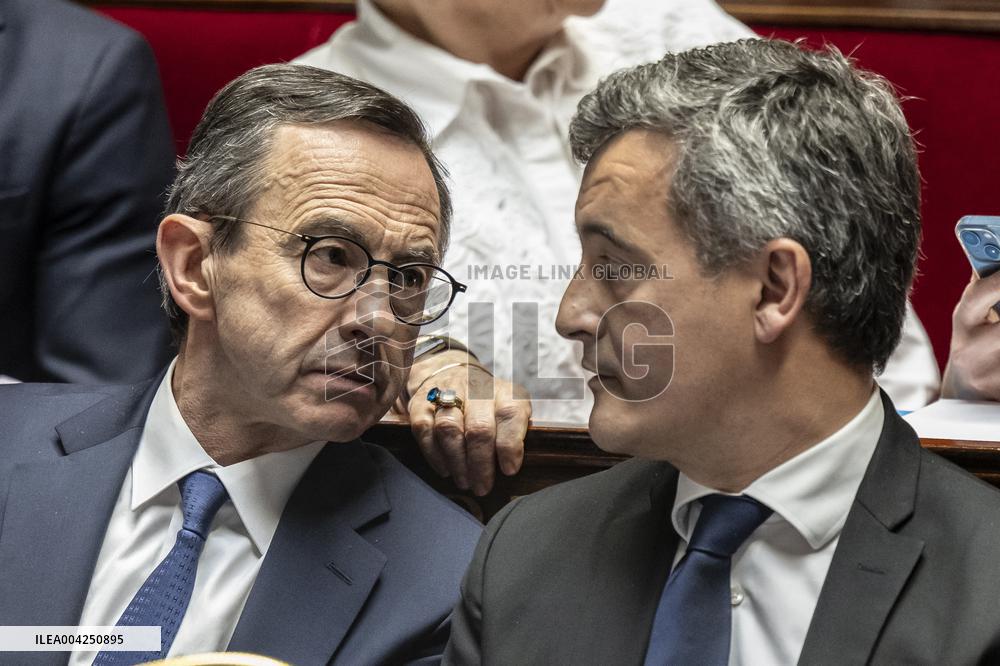 Questions to the government at the National Assembly - Paris