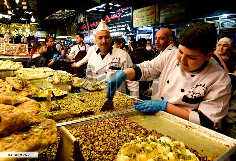 Eid al-Fitr Celebration In Damascus - Syria