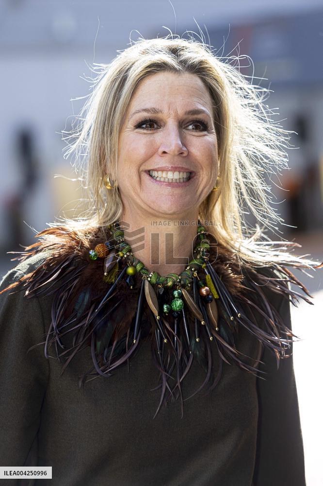 Queen Maxima Visits Youth Organization Quardin - Rotterdam