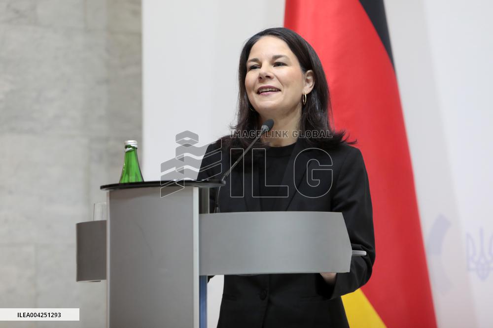 Joint press conference of Andrii Sybiha and Annalena Baerbock