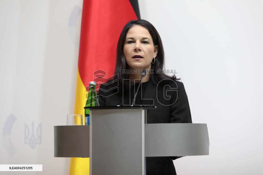 Joint press conference of Andrii Sybiha and Annalena Baerbock