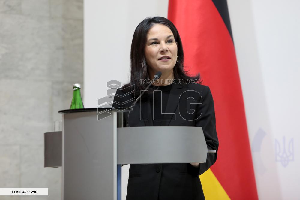 Joint press conference of Andrii Sybiha and Annalena Baerbock