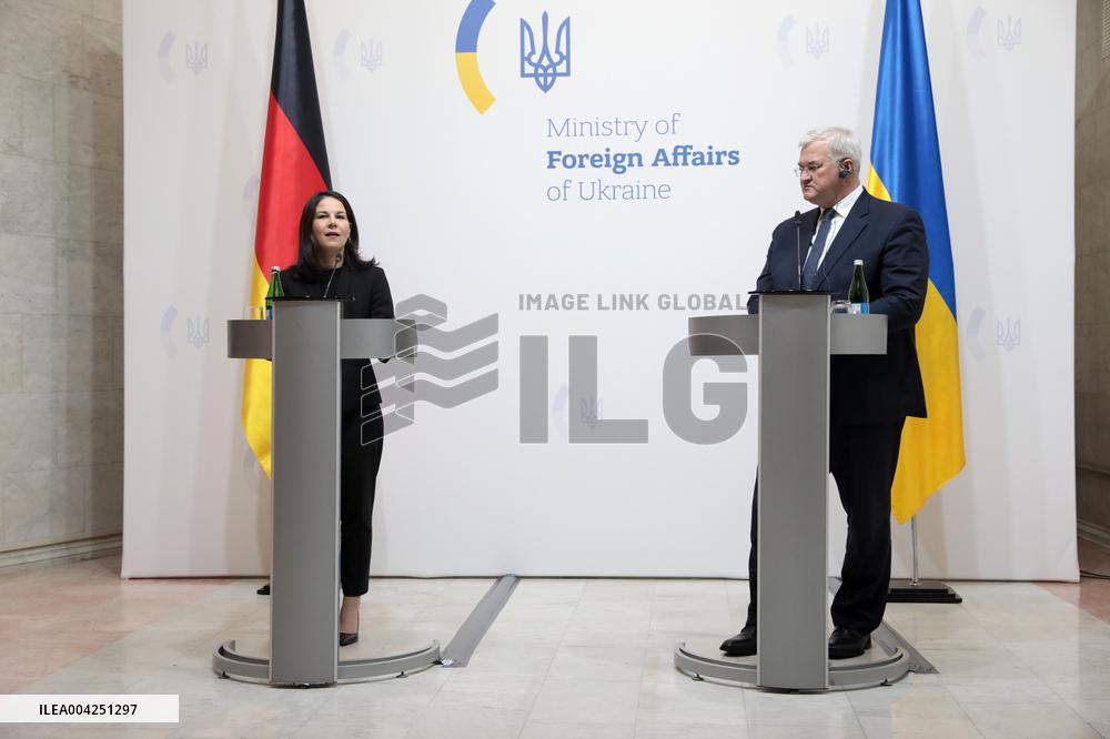 Joint press conference of Andrii Sybiha and Annalena Baerbock