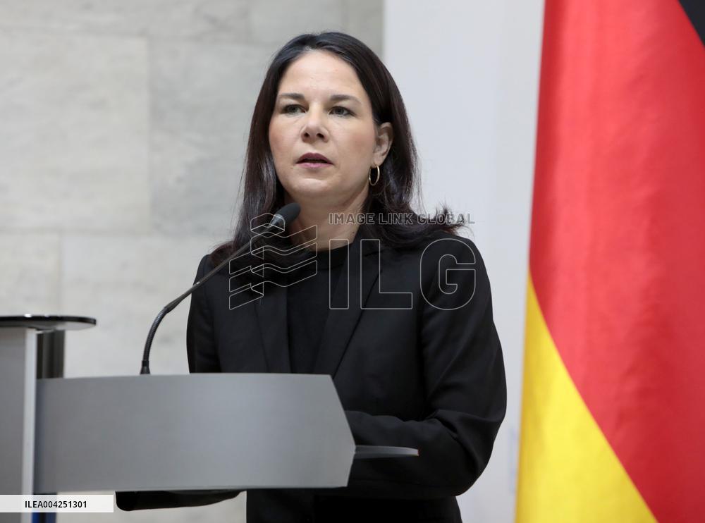 Joint press conference of Andrii Sybiha and Annalena Baerbock