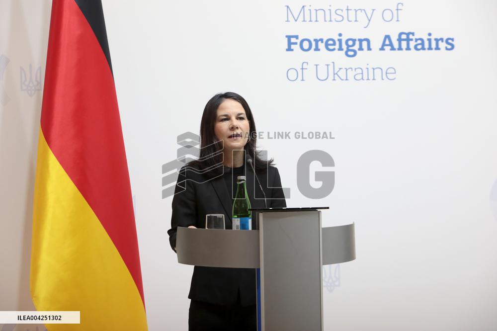 Joint press conference of Andrii Sybiha and Annalena Baerbock