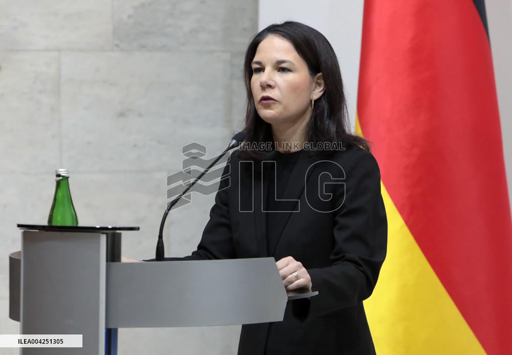 Joint press conference of Andrii Sybiha and Annalena Baerbock