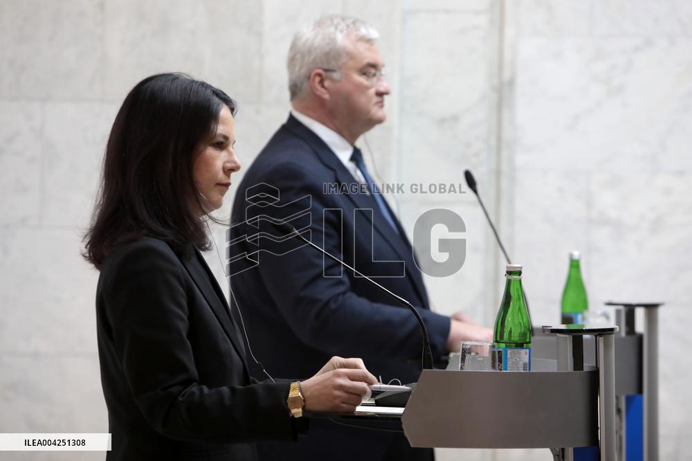 Joint press conference of Andrii Sybiha and Annalena Baerbock