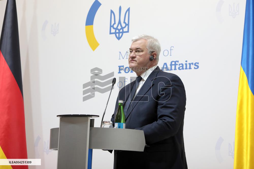 Joint press conference of Andrii Sybiha and Annalena Baerbock