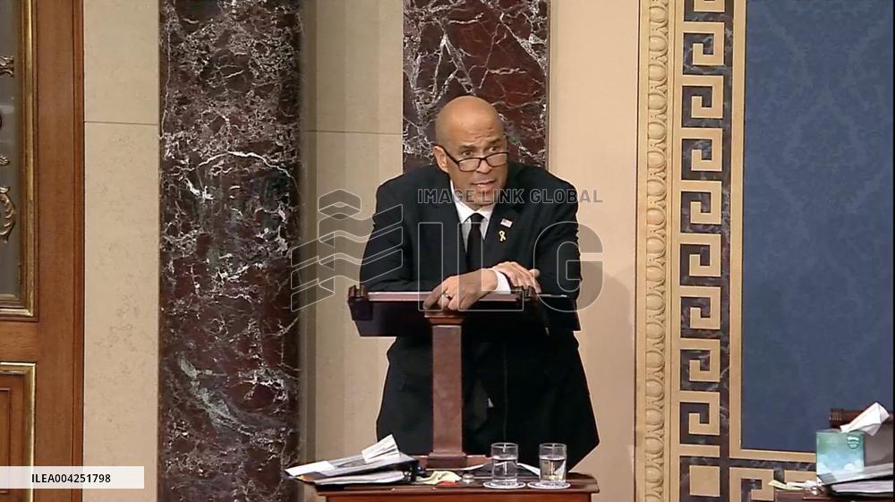 US Senator Cory Booker Marathon Speech