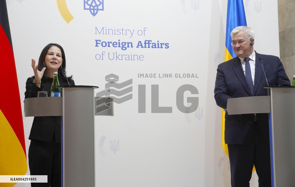 German and Ukrainian foreign ministers