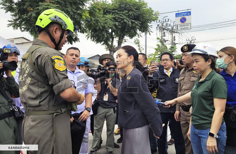 Aftermath of strong earthquake in Myanmar, Thailand