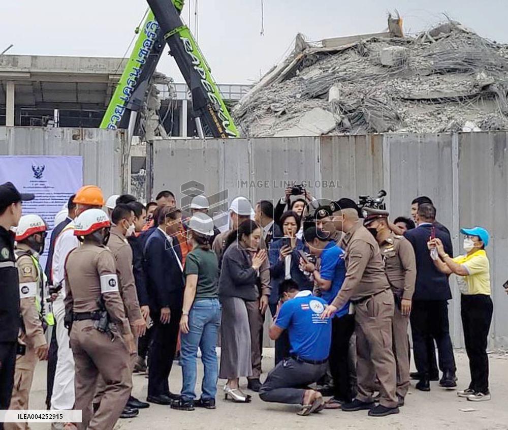 Aftermath of strong earthquake in Myanmar, Thailand