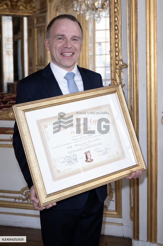 Hugues Capet Prize 2024 - Paris