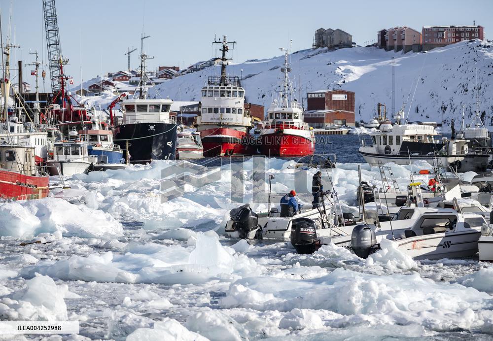 FISHING PORT NUUK GREENLAND