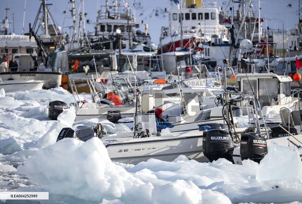 FISHING PORT NUUK GREENLAND