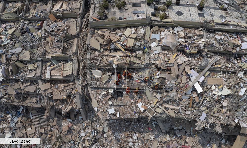 Rescuers Unite in Myanmar Quake Relief Efforts - Mandalay