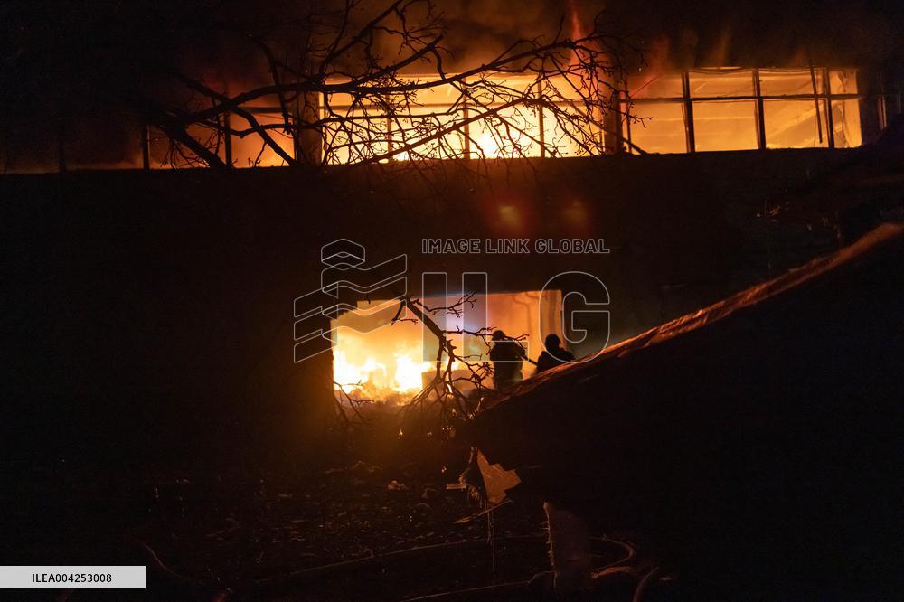 Russian Army Hit Kharkiv with 15 Drones - Kharkiv