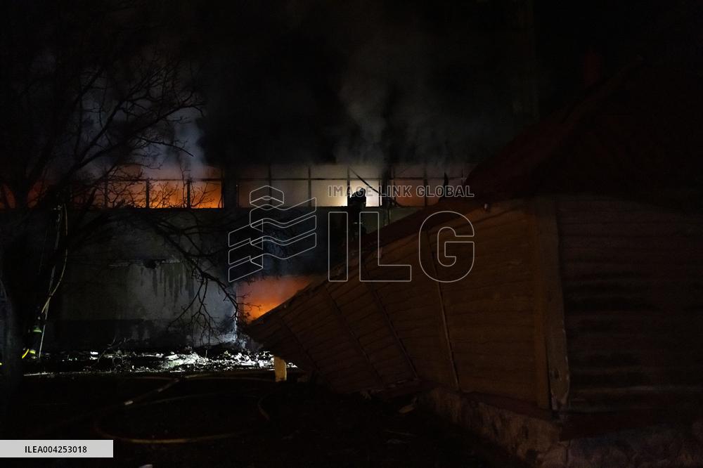 Russian Army Hit Kharkiv with 15 Drones - Kharkiv