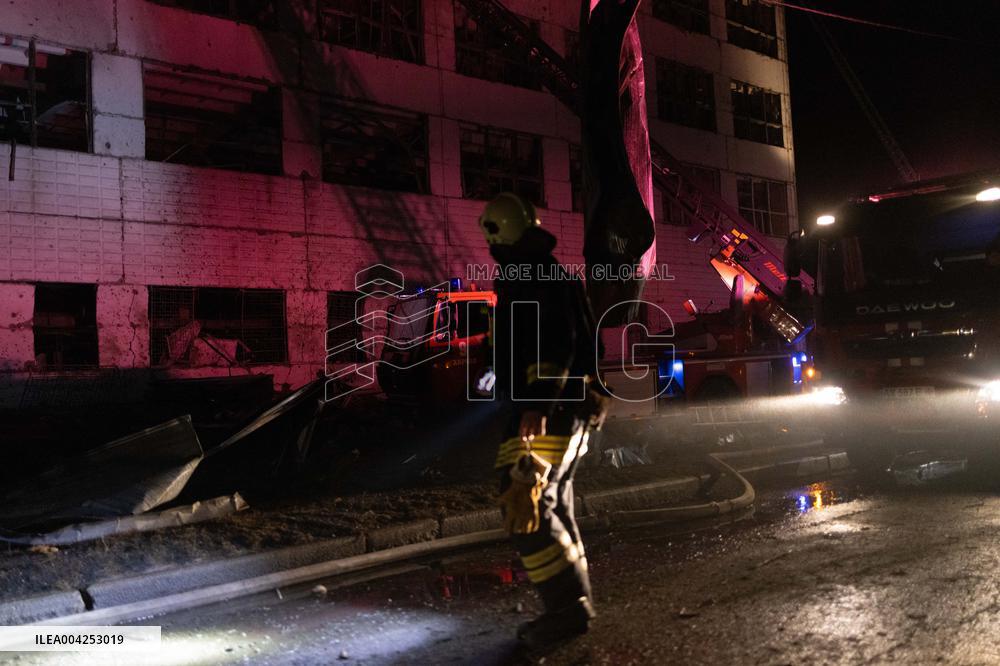 Russian Army Hit Kharkiv with 15 Drones - Kharkiv