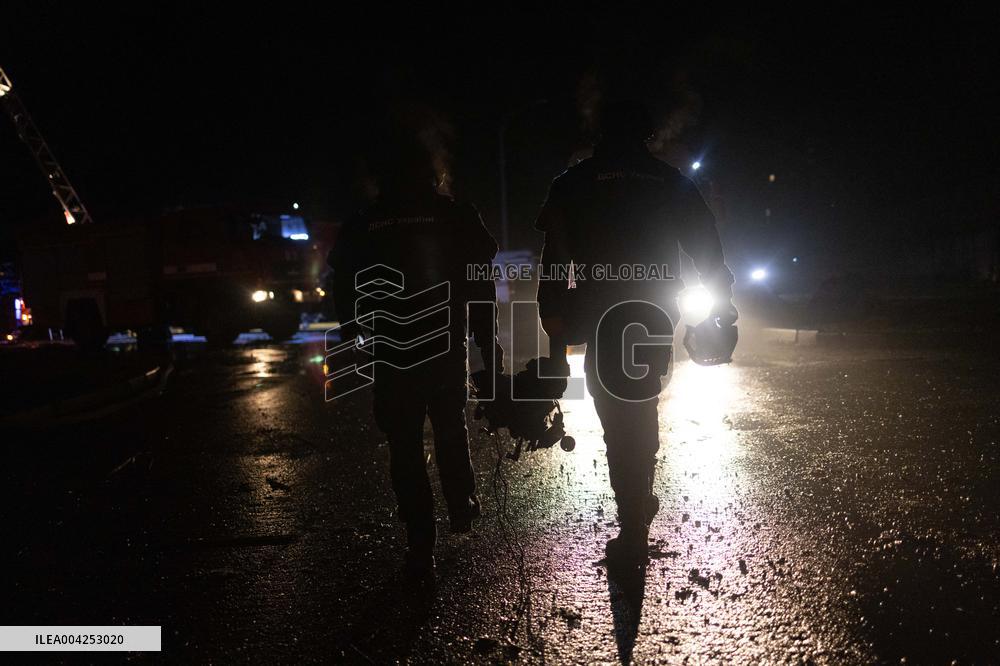 Russian Army Hit Kharkiv with 15 Drones - Kharkiv