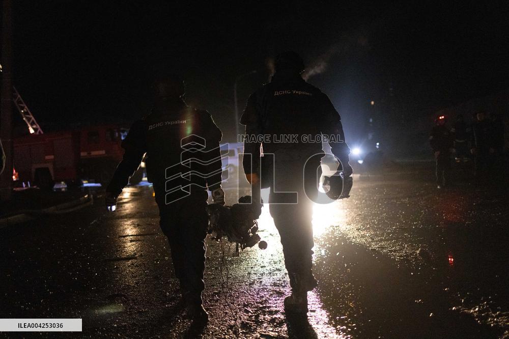 Russian Army Hit Kharkiv with 15 Drones - Kharkiv