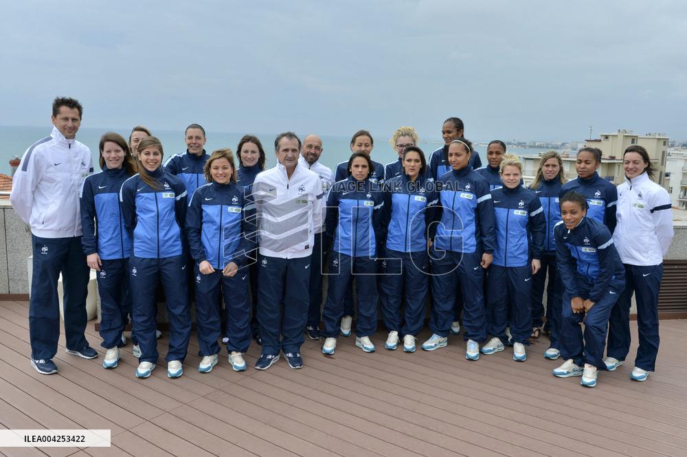 File - Gaetane Thiney Announces Her Retirement at The End of The Season