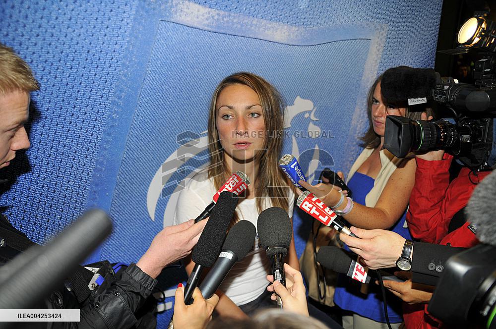 File - Gaetane Thiney Announces Her Retirement at The End of The Season