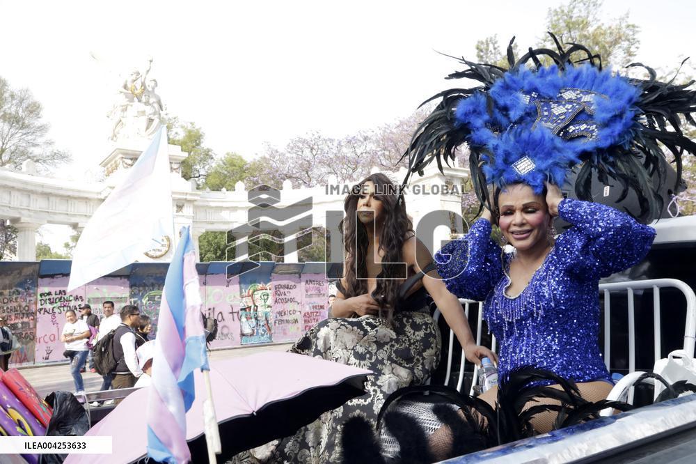 March for Trans Visibility in Mexico