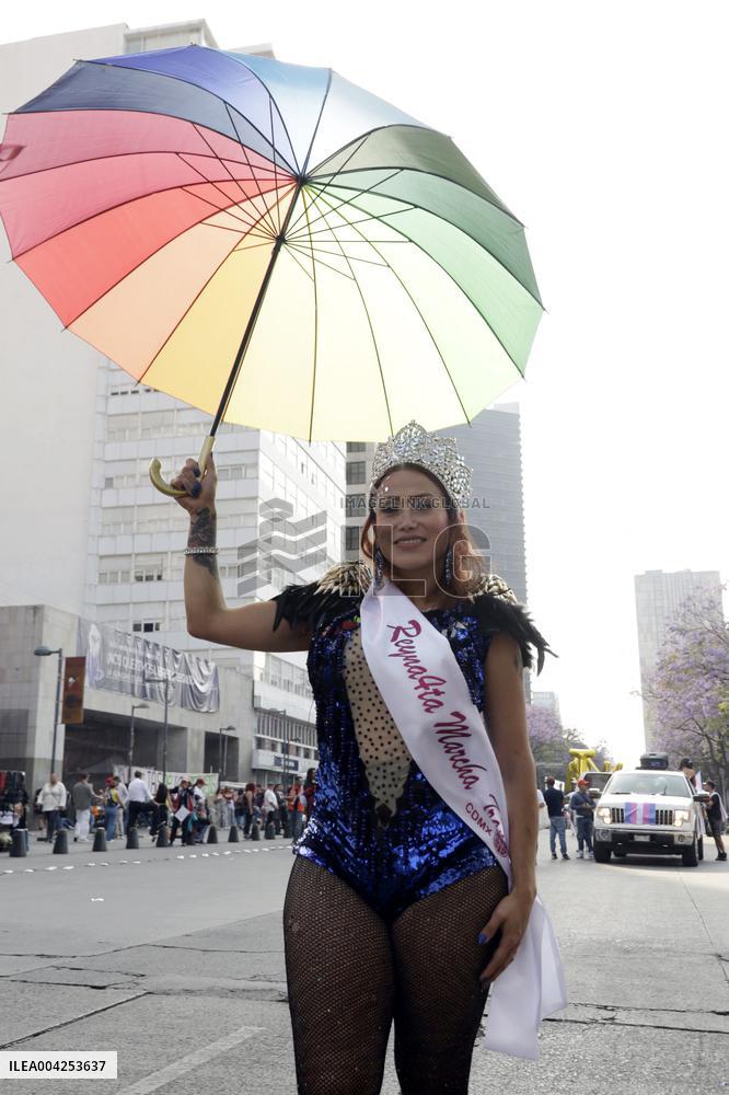 March for Trans Visibility in Mexico