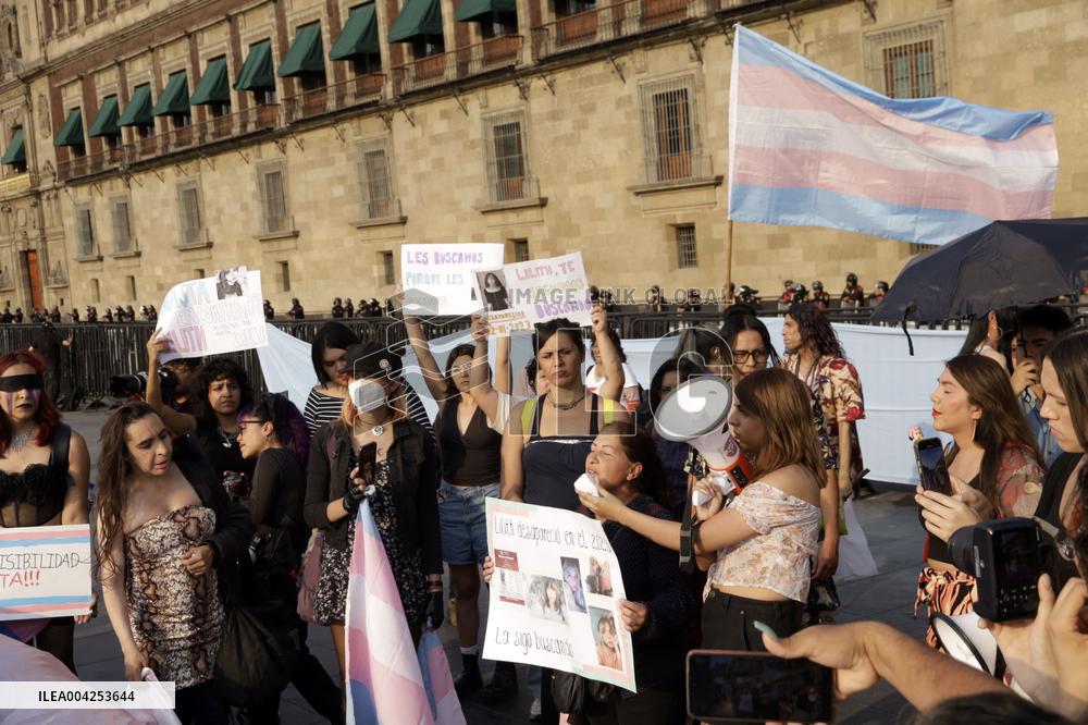 March for Trans Visibility in Mexico