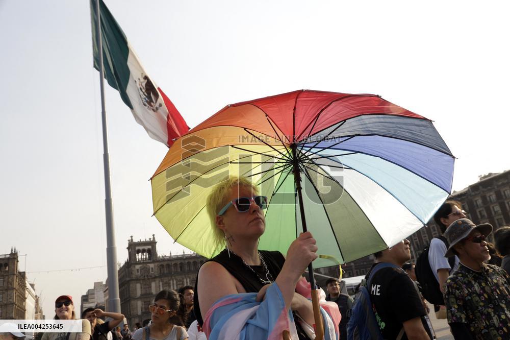 March for Trans Visibility in Mexico
