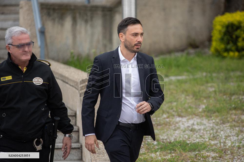 Carlo Ancelotti At Tax Fraud Trial - Madrid