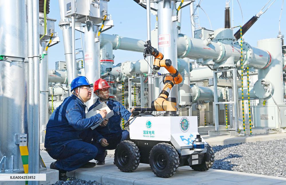 Equipped With DeepSeek Intelligent Inspection Robot