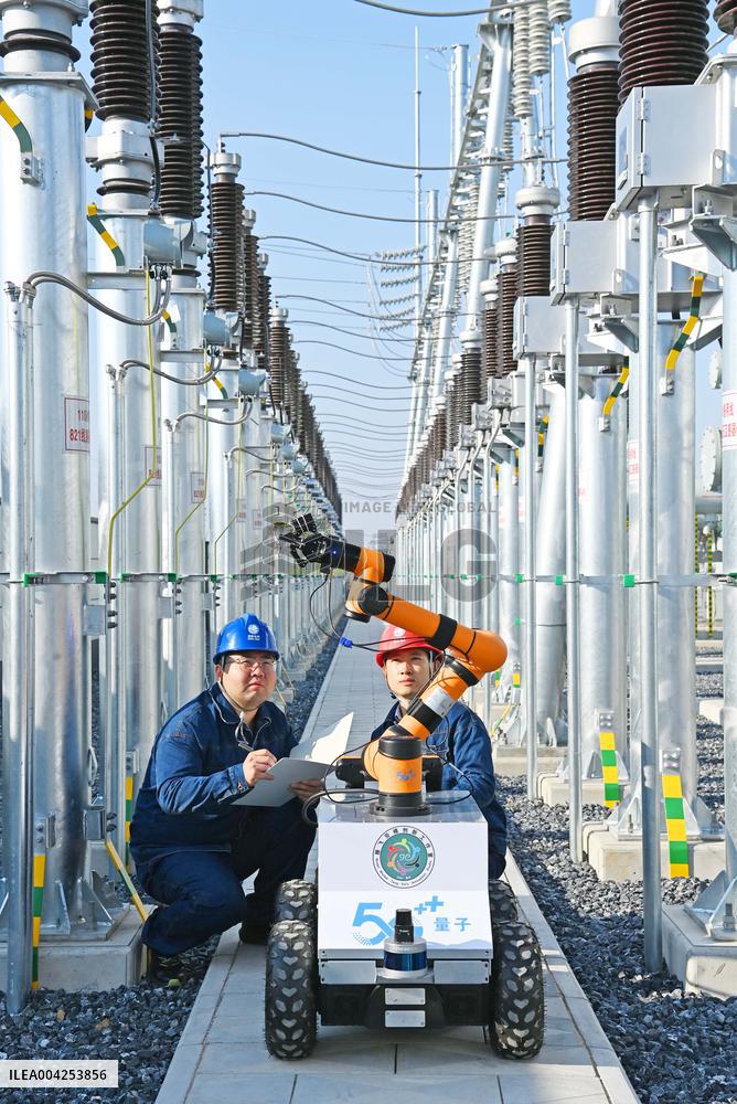 Equipped With DeepSeek Intelligent Inspection Robot