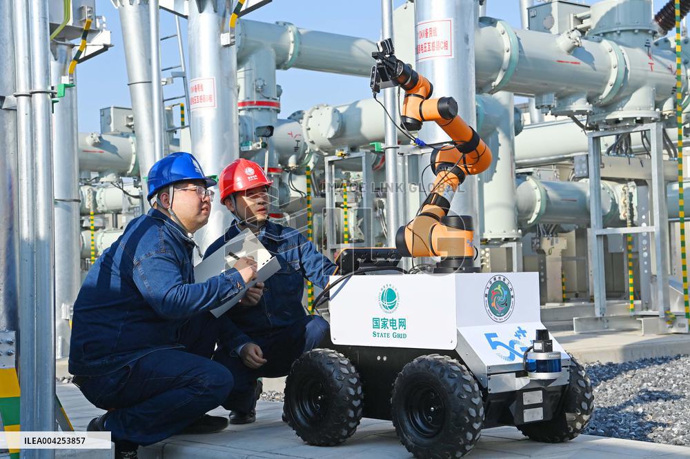 Equipped With DeepSeek Intelligent Inspection Robot