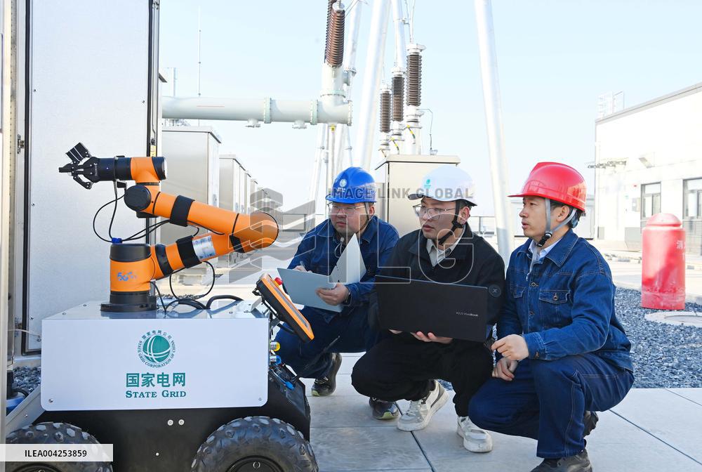 Equipped With DeepSeek Intelligent Inspection Robot