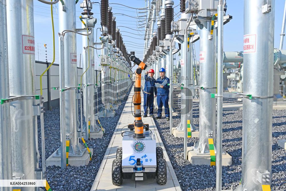 Equipped With DeepSeek Intelligent Inspection Robot