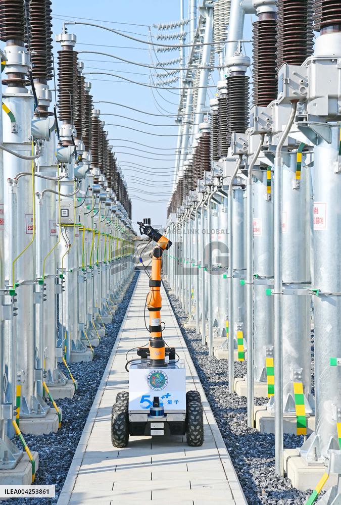 Equipped With DeepSeek Intelligent Inspection Robot