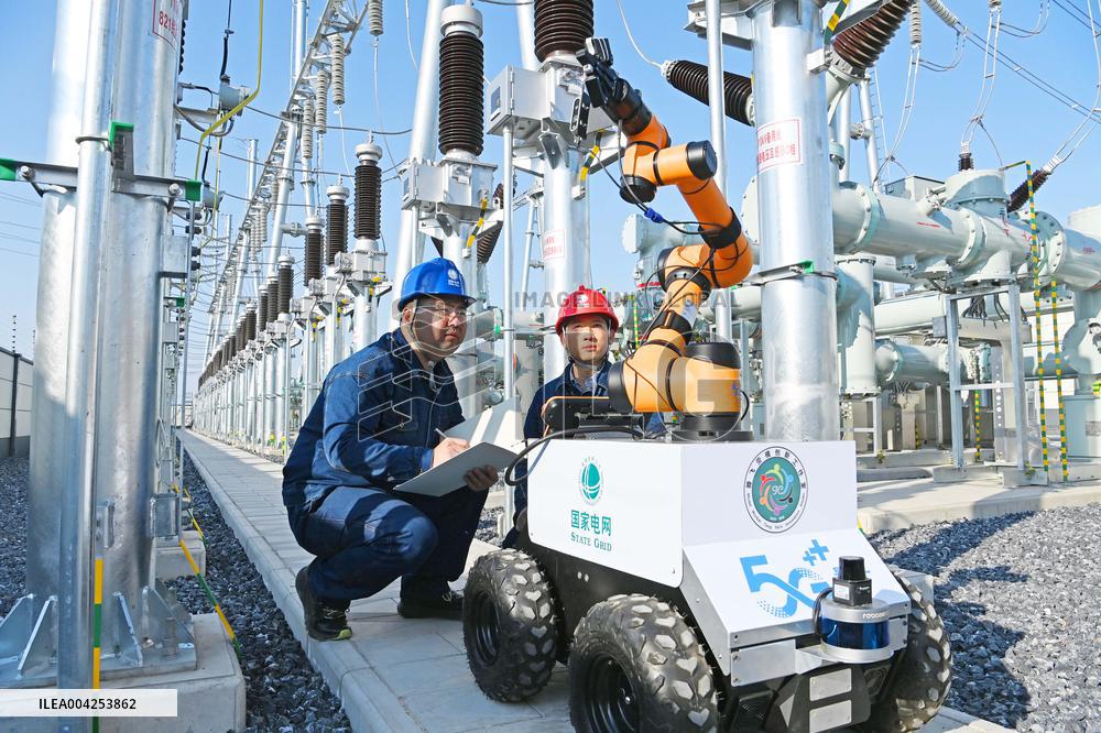 Equipped With DeepSeek Intelligent Inspection Robot