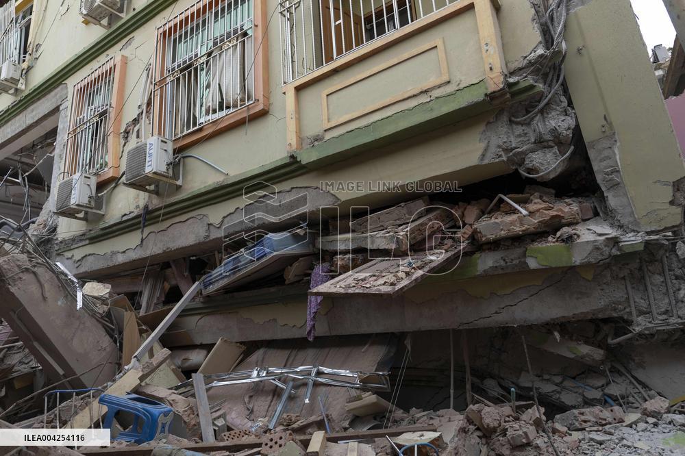 Myanmar-Bangkok Earthquake Aftermath - Mandalay