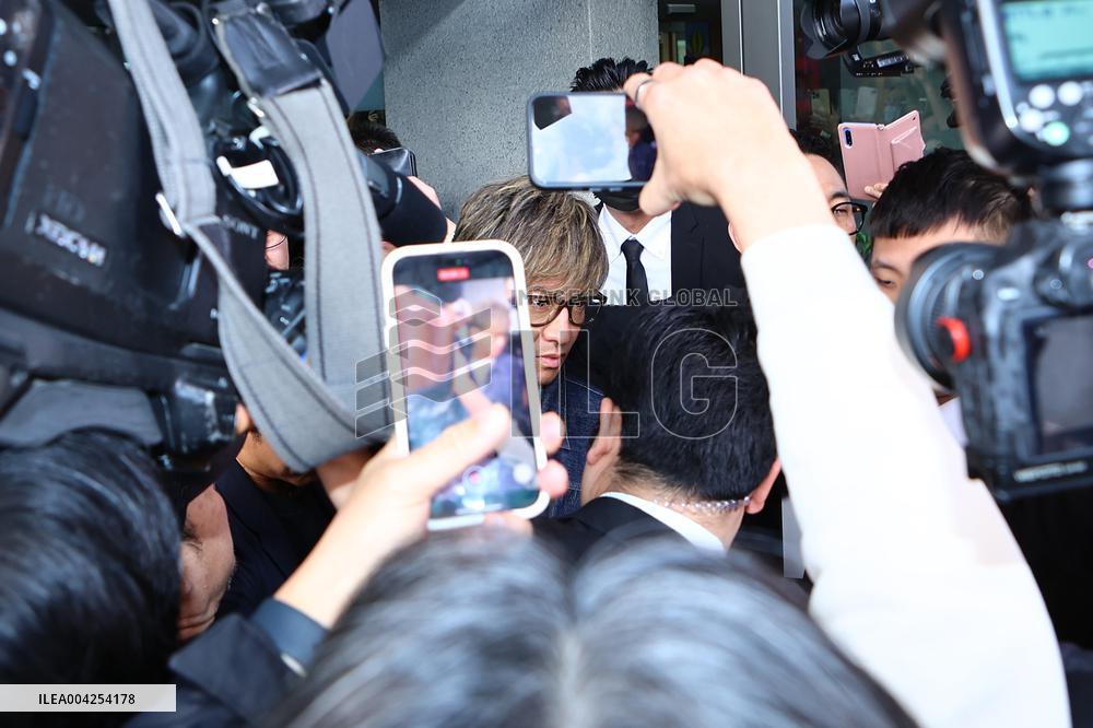 Japanese Actor Takuya Kimura Arrives at Taipei