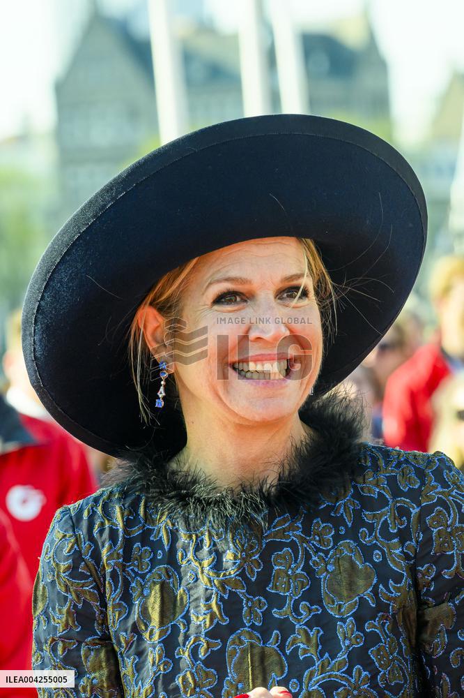 Queen Maxima Christens New Sea Ranger Ship - Rotterdam