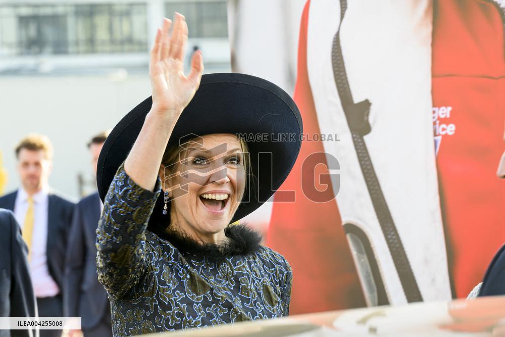 Queen Maxima Christens New Sea Ranger Ship - Rotterdam