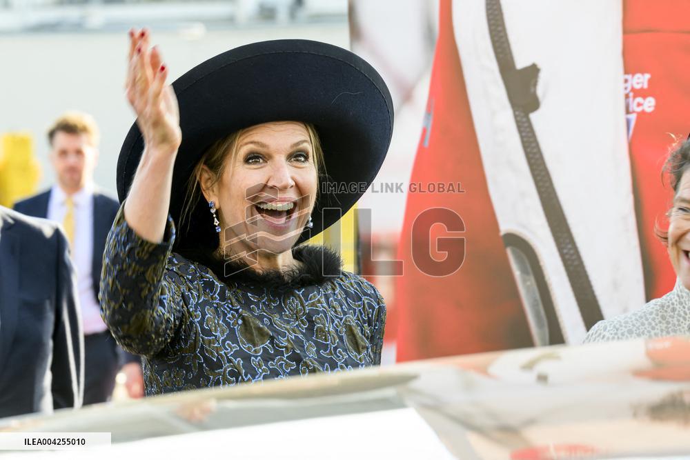 Queen Maxima Christens New Sea Ranger Ship - Rotterdam