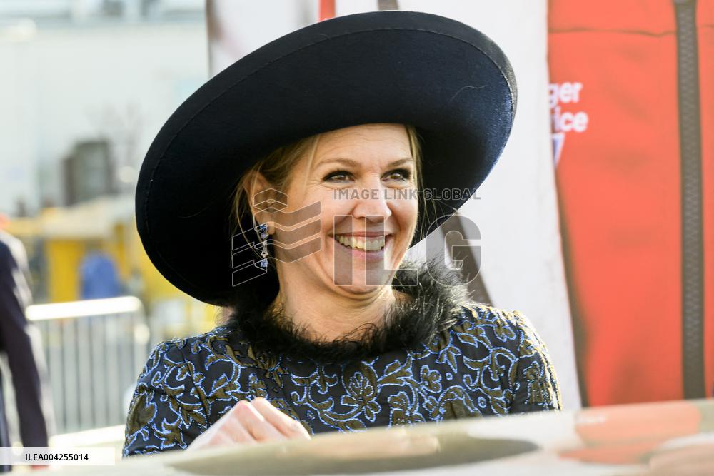 Queen Maxima Christens New Sea Ranger Ship - Rotterdam