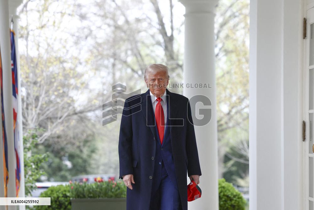 President Trump announces reciprocal tariffs on so-called ‘Liberation Day’